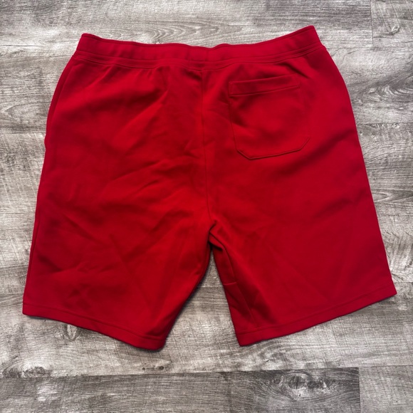 Polo Ralph Lauren Double Knit Cotton Jersey Shorts Red Mens Sz. XL - Picture 2 of 9